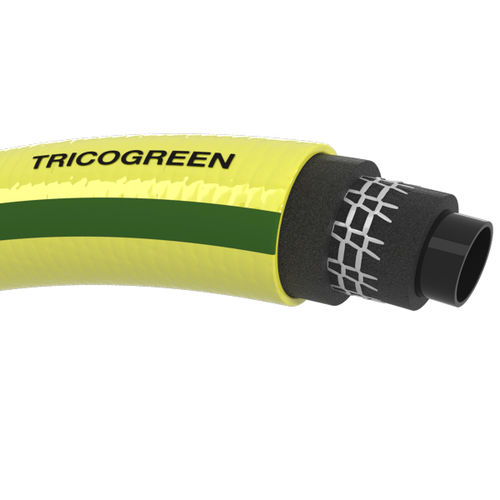 Mangueira para água - TRICOGREEN® - TRICOFLEX - em plástico reciclado / de descarga / para construção civil