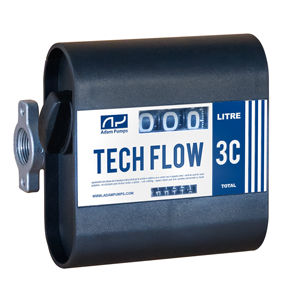 Medidor de vazão volumétrico - Tech Flow 3C - Adam Pumps - de disco oscilante / para combustível / de precisão
