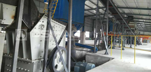 Central de reciclagem de metais - DPF series - Zhengzhou Dingsheng Engineering Technology Co., Ltd. - por trituração