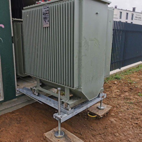 Equipamento de movimentação para transformador - TRANSPOSE - GMT