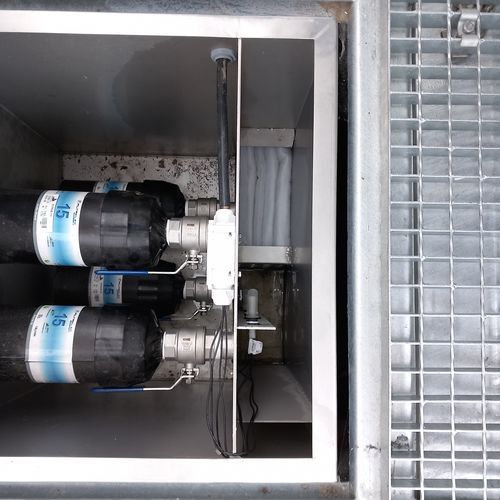 Sistema de filtração para água pluvial - FBOX - GMT - de cartucho