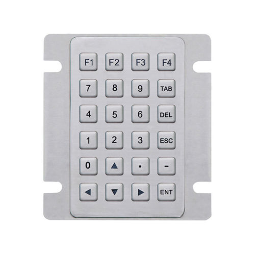 Teclado numérico 24 teclas - B767 - Joiwo Explosion Proof Science and Technology - embutido / em aço inoxidável / USB