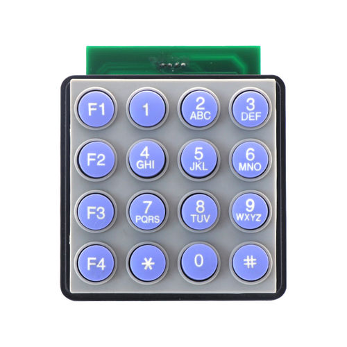 Teclado numérico 16 teclas - B124 - Joiwo Explosion Proof Science and Technology - em material plástico / USB / IP54