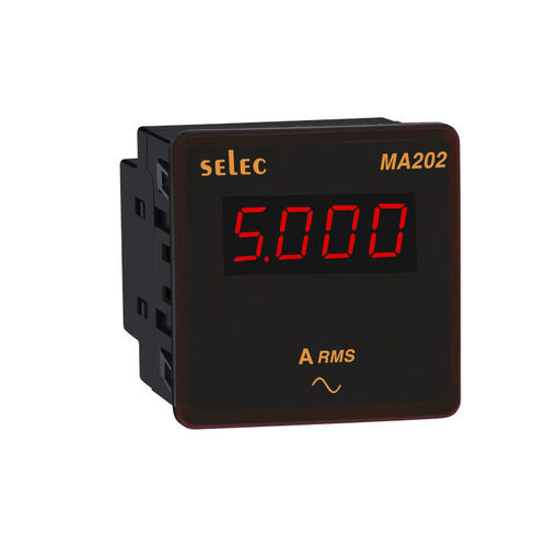 Amperímetro CA - MA202 - SELEC Controls Pvt. Ltd. - para montagem em painel / industrial / de medição