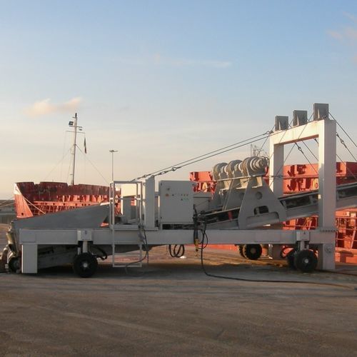 Carro de transferência motorizado mais de 6 eixos - IL40M-90° - INDUSTRIAL LIFT - prancha / para a construção naval / elevatório