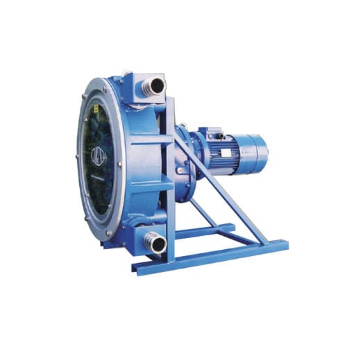 Bomba peristáltica - ASP IX - FLUIMAC - para produtos químicos / de lama / com motor elétrico