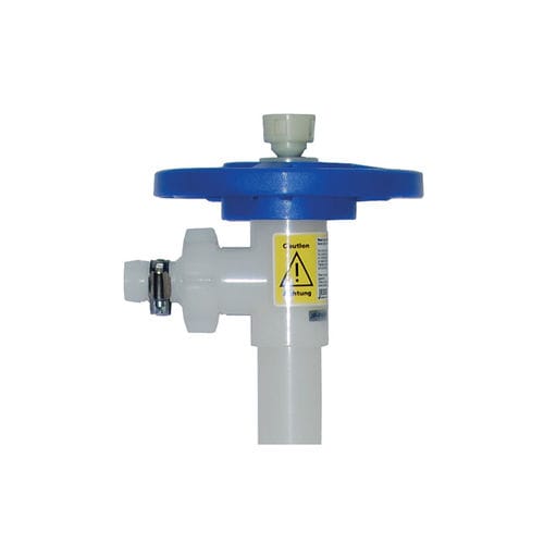 Bomba tubular - N-41 PVDF - FLUIMAC - de rotor / para ácidos / para bases