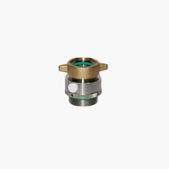 Adaptador hidráulico para tubos - 9024 - FLUIMAC - em polipropileno / em aço inoxidável / em latão