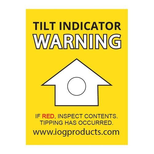 Indicador de impacto - IOG Products, LLC - Impact-O-Graph Devices - de inclinação / etiqueta