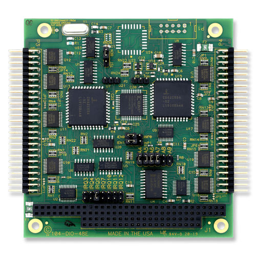 Placa de E/S digital - P104-DIO-48S - ACCES I/O Products, Inc. - TTL / PCI / PC/104-plus