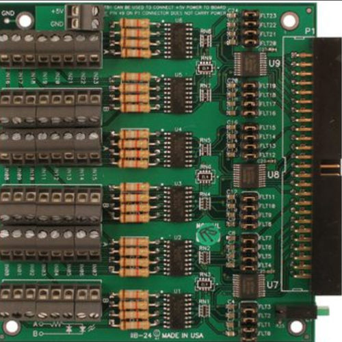 Placa de entrada digital - IIB-24 - ACCES I/O Products, Inc. - TTL / montada em circuito impresso / jumper