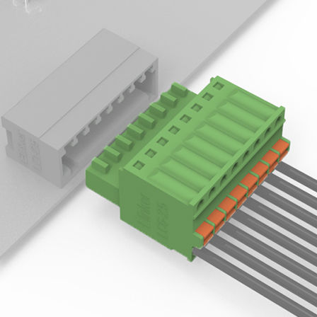 Conector placa-cabo - LC6-2.5 series - Elinker Electric - PCB / plano / fêmea