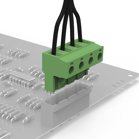 Conector placa-cabo - LC1-7.62 series - Elinker Electric - PCB / plano / fêmea