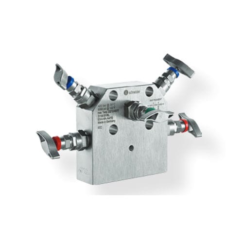 Distribuidor manifold de 3 vias - A33 series - GEORGIN S.A. - em aço inoxidável / flangeado / de isolamento
