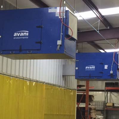 Exaustor de fumaça de parede - SAU-X5  - Avani Environmental - industrial / de cartucho