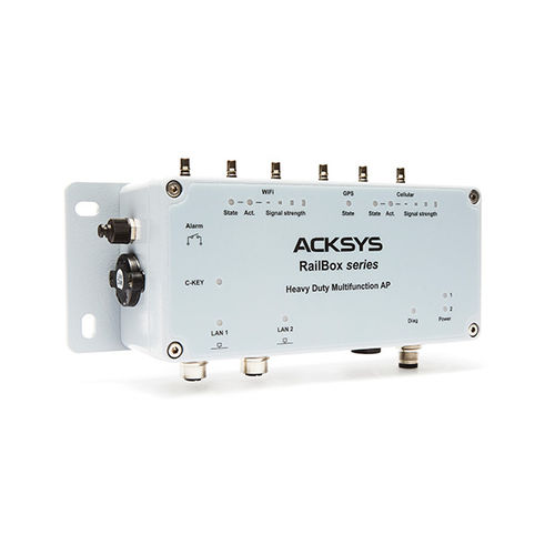 Roteador LTE - RailBox  - ACKSYS Communications & Systems - celular / de dados / Ethernet