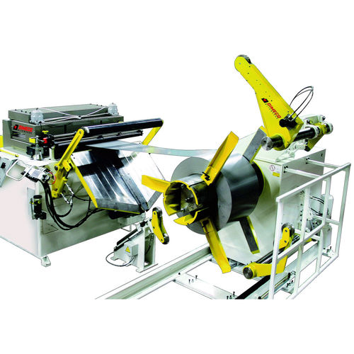 Desenrolador motorizado - DIMECO - para alimentação de prensa / horizontal