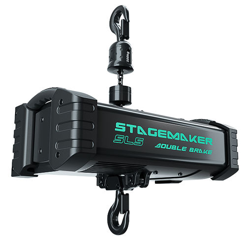 Talha elétrica de corrente - STAGEMAKER SR & SL series - VERLINDE - para a indústria do entretenimento