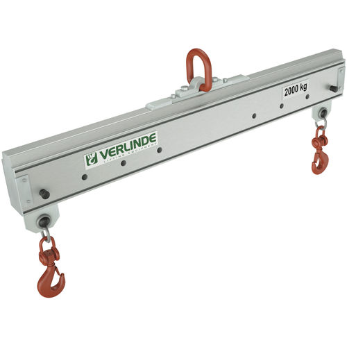 Balancim em alumínio - PAL P2R ALU  - VERLINDE - industrial / regulável / com 2 pontos de içamento ajustáveis