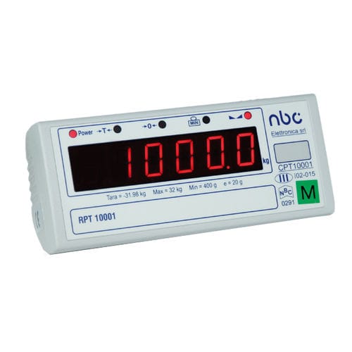 Indicador digital de peso - CPT 02 - NBC Elettronica Group Srl - de bancada / de parede / à prova de poeira