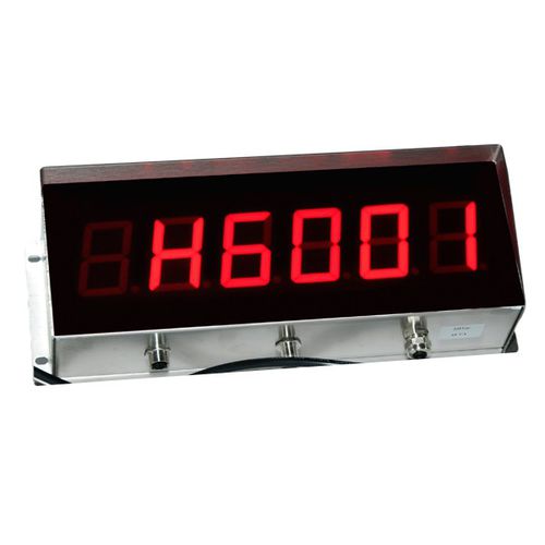 Indicador de peso com display LED - VIS H60 - NBC Elettronica Group Srl - de parede / à prova de água / IP65