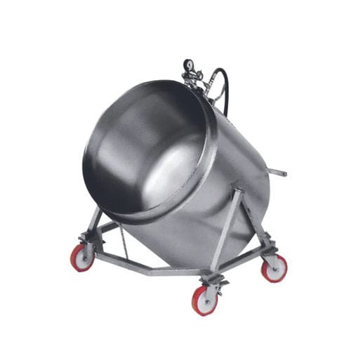 Tanque de fabricação de queijo de pasta mole - Caseartecnica Bartoli - para pasteurização / em aço inoxidável