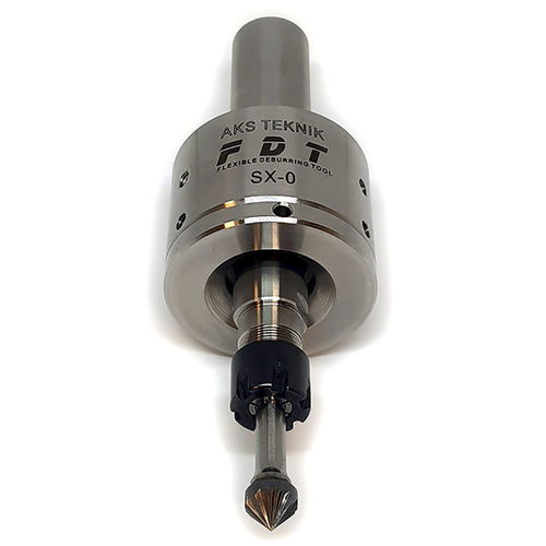 Rebarbador para máquina CNC - FDT SX0 - AKS TEKNIK DEBURRING & MARKING TOOLS