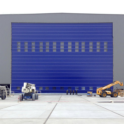Porta para estaleiro naval - Champion Door - de correr na vertical / de emparelhar / industrial