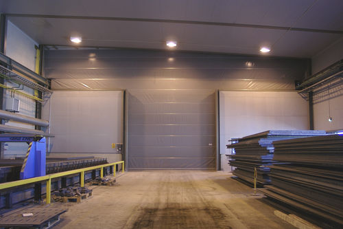 Porta de emparelhar - Craneway doors - Champion Door - em tecido / industrial / para ambiente externo