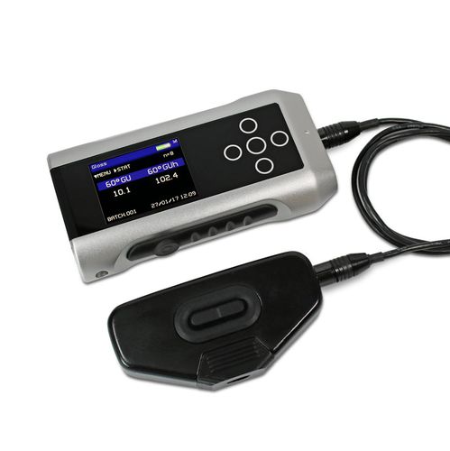 Medidor de brilho Haze - Novo-Gloss Flex 60 - Rhopoint Instruments - DOI / ângulo único / portátil