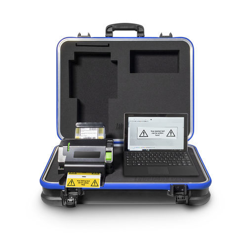 Impressora de etiquetas de transferência térmica - LabelMax VS1 - Max Systems GmbH - industrial