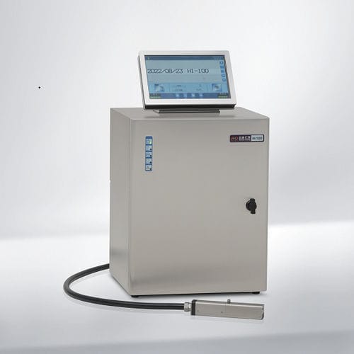 Impressora por jato de tinta contínuo - Hi100 - Beijing Hi-pack coding ltd. - de piso / monocromática / industrial