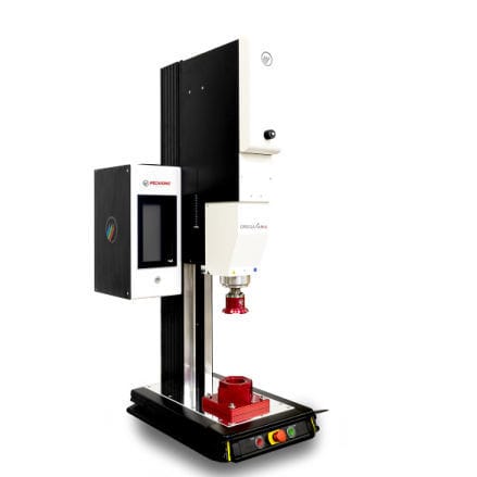 Máquina estacionária de solda por resistência elétrica - OMEGA 4 RI 115 - MECASONIC - por fricção / para plástico / de precisão