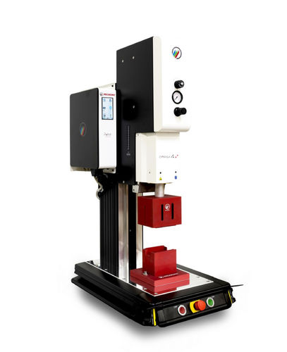 Máquina estacionária de solda por ultrassom - OMEGA 4 A+ - MECASONIC - semiautomática / para plástico / pneumática