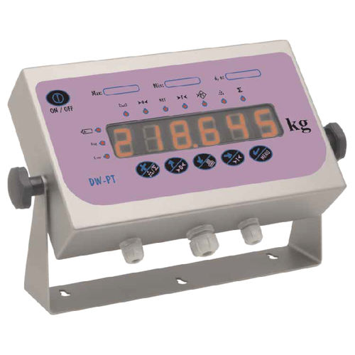 Indicador de peso com display LED - DW-PT series  - Data-Control PC - de bancada / em aço inoxidável / de precisão