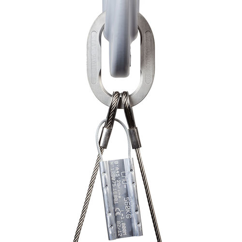Eslinga de cabo - 8411 - LIFTEUROP - de 2 pernas / em aço inoxidável
