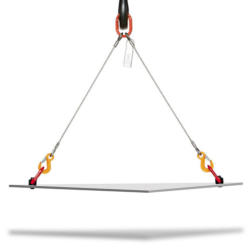 Eslinga de cabo - 820 - LIFTEUROP - de 2 pernas / galvanizada