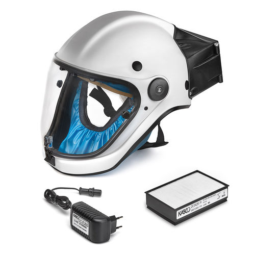 Capacete de tarefas de jateamento de areia - KAIOS e-TA P3 - Kasco s.r.l. - EN 397 / EN 166 / resistente a impactos