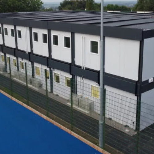 Construção modular - ALGECO - provisória / da linha comercial / para sala de aula
