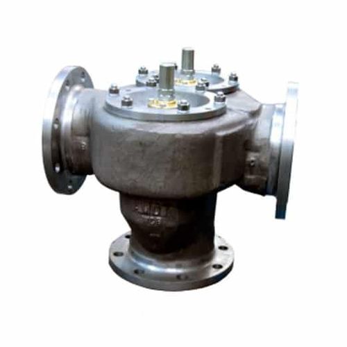 Válvula termostática de 3 vias - H - AWF - de mistura / de controle de temperatura / em aço
