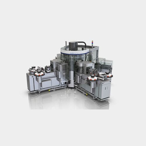 Rotuladora automática - EvoDECO Roll-Fed - SIDEL - para garrafas / wrap-around / para a indústria das bebidas