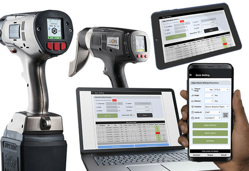 Software para sistema de parafusamento - Connect App - HYTORC - de intercâmbio de dados / industrial / em tempo real
