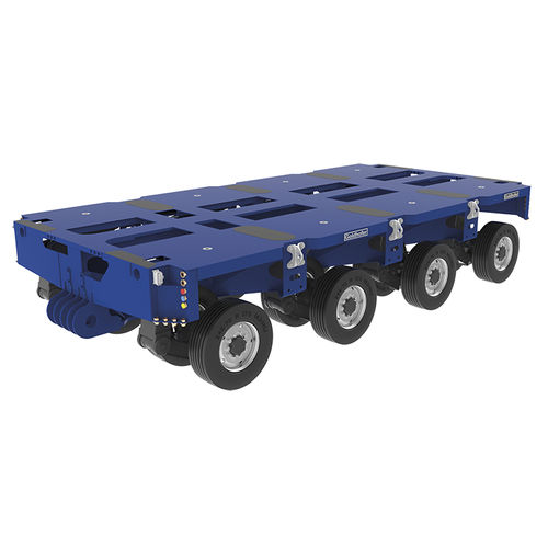Carreta porta-máquinas - THP/SL-S - Goldhofer - ultrarrebaixada / para equipamento industrial / com 8 eixos