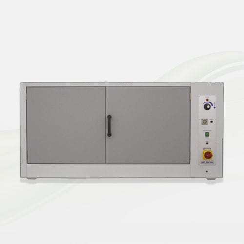 Armário de secagem em aço inoxidável - Beltron GmbH - em aço / com 2 portas / para quadros de serigrafia vertical