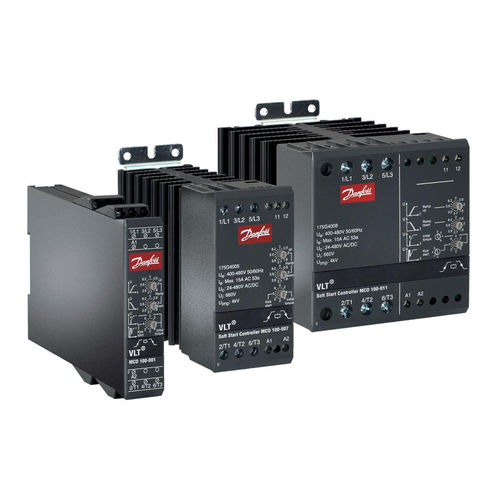Chave de partida suave com controlador - VLT® MCD 100 - Danfoss VLT Drives - para motor / eletrônica / de semicondutor
