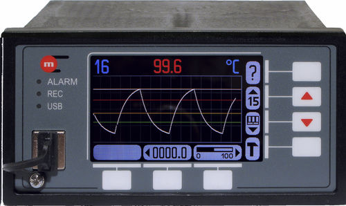 Registrador de dados de temperatura - MPI-C - Metronic AKP - de fluxo / de nível / de umidade