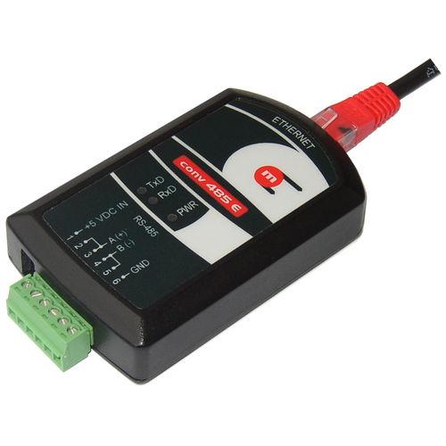 Conversor RS-485 - CONV485E - Metronic AKP - Ethernet / para trilho DIN