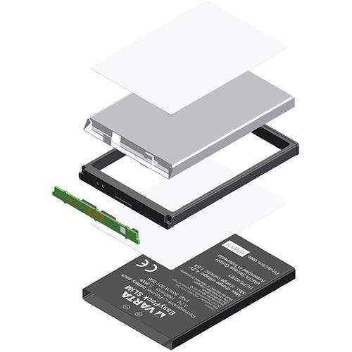 Bateria íon de lítio - CellPac LITE - VARTA Microbattery GmbH - cilíndrica / prismática / 3 V