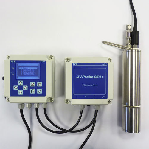 Sensor de qualidade da água multiparâmetros - UV-Probe 254+ - E.F.S. (Etude Fabrication Service) - UV / para análises ambientais / para a indústria alimentícia