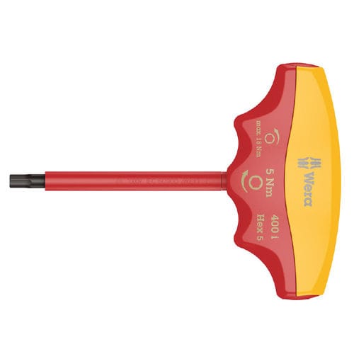 Chave de parafusos dinamométrica - 400 i VDE  - Wera Tools - allen sextavada interna / isolada